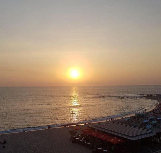 Mar A Vista Guest House Povoa de Varzim Bagian luar foto